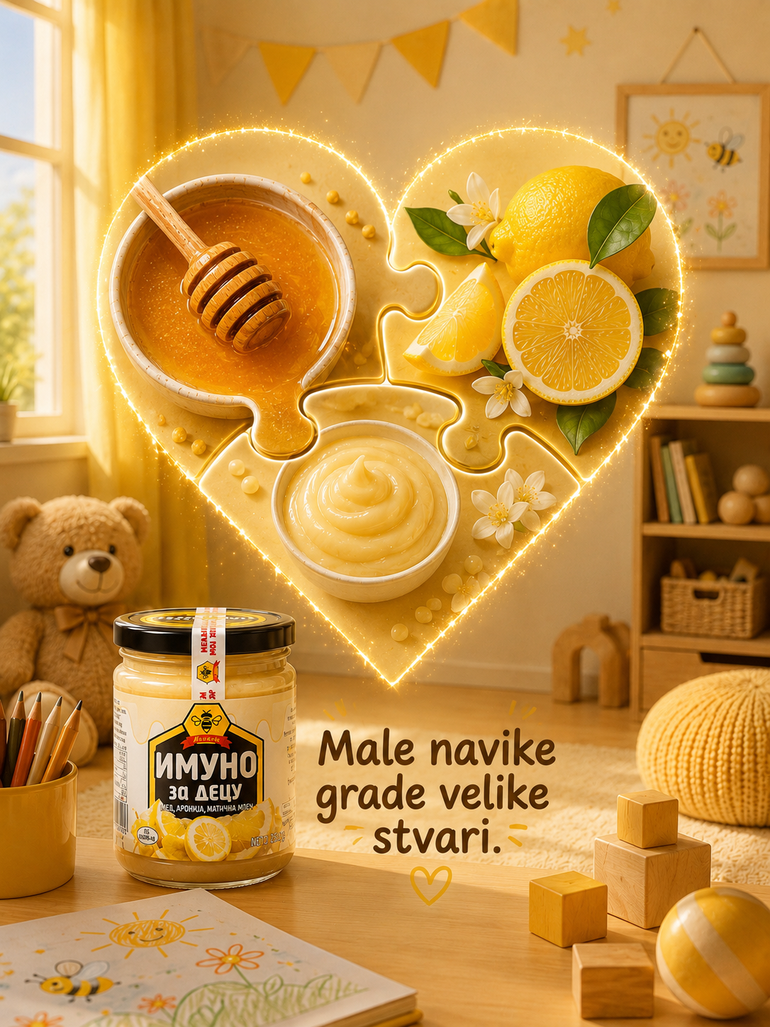 Imuno za decu limun male navike grade velike stvari