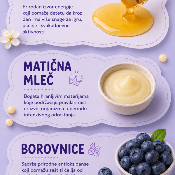 Imuno za decu borovnica sastav