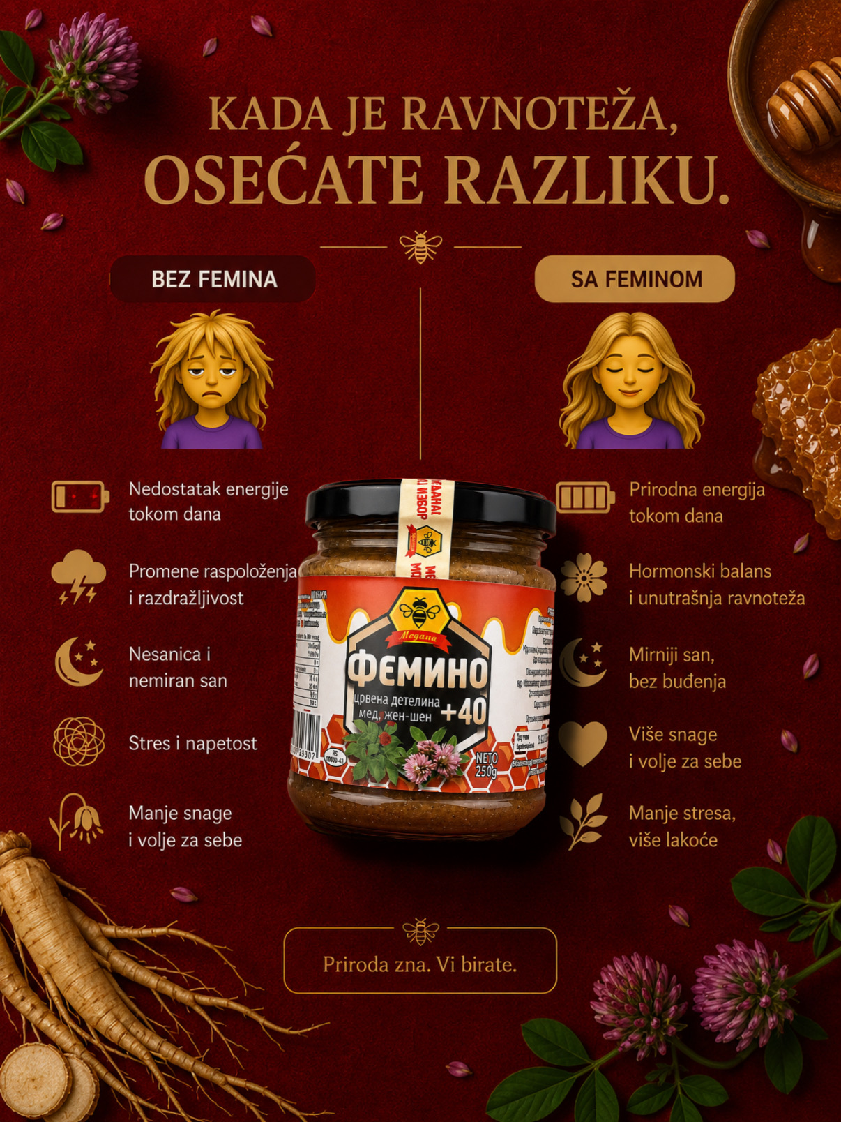 Femino osecate razliku