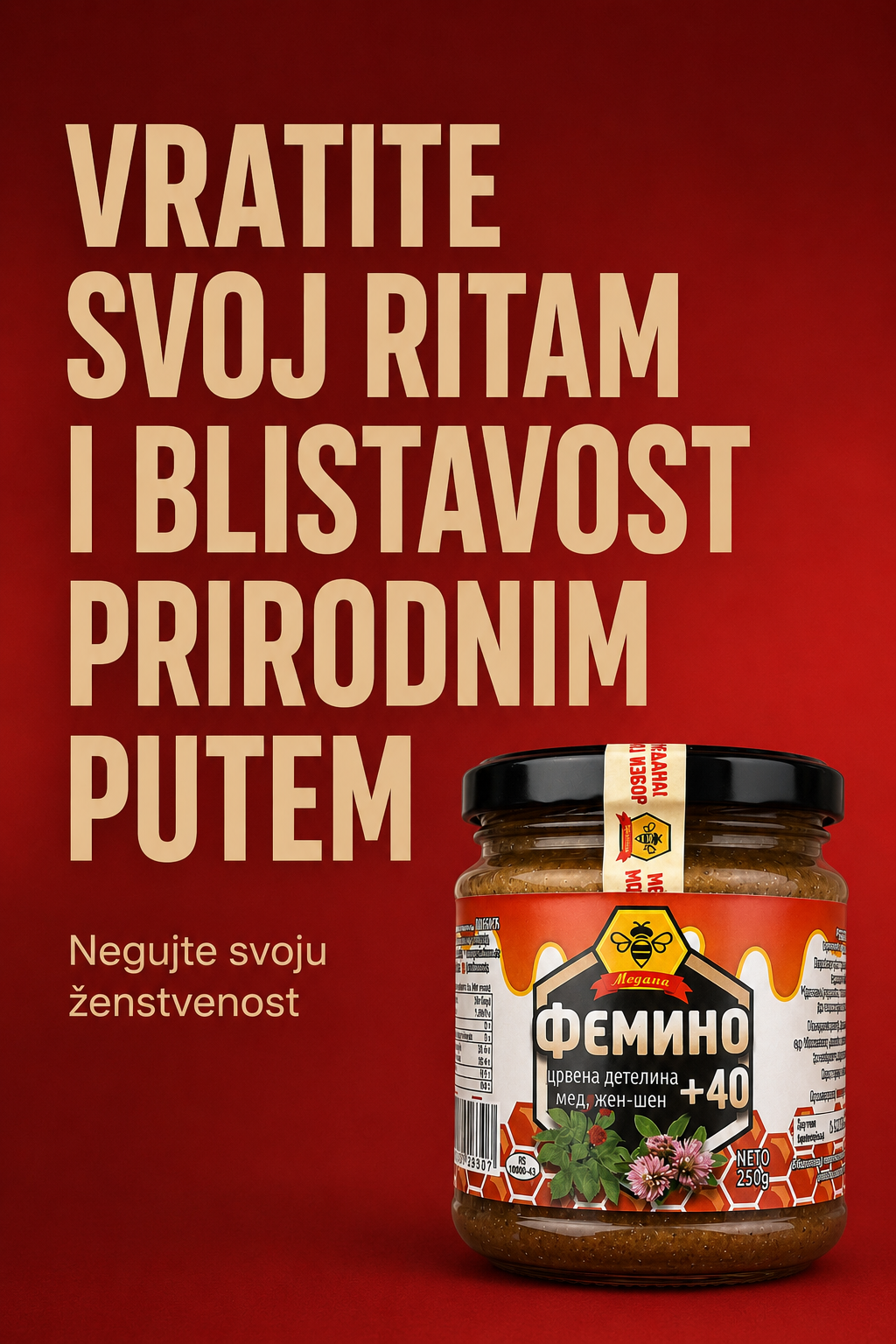 Femino vratite svoj ritam i bliskost prirodnim utem