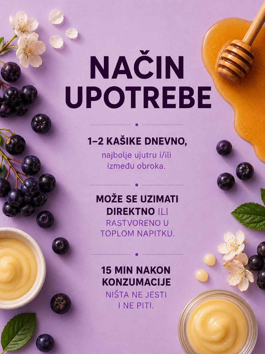 Imuno za decu Aronija Nacin upotrebe
